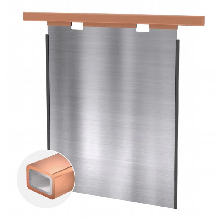 ISA roostevabast terasest katoodplaat koos LDX2101 plaadiga